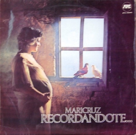 Maricruz - Recordandote - Lp Promo Año 1980 - Sello Atc