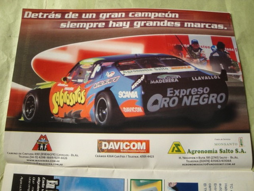 Publicidad Chevy Turismo Carretera Ortelli Año 2003