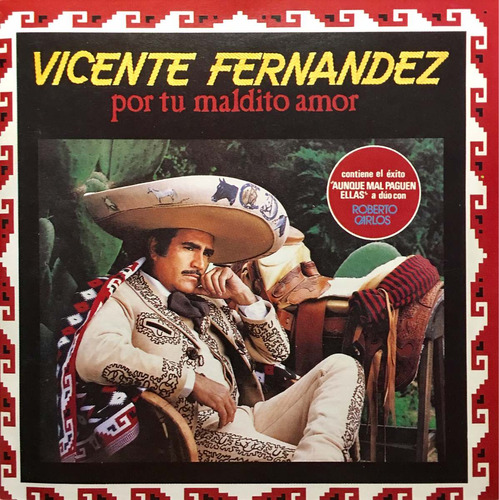 Cd Vicente Fernandez Por Tu Maldito Amor  - Nuevo