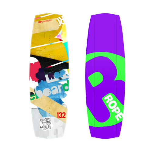 Tabla De Wakeboard Rope Cotton Wood 132 Para Cable Park