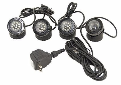 Iluminacion Jebao Leds Para Estanques Y Acuario 4luz Colores