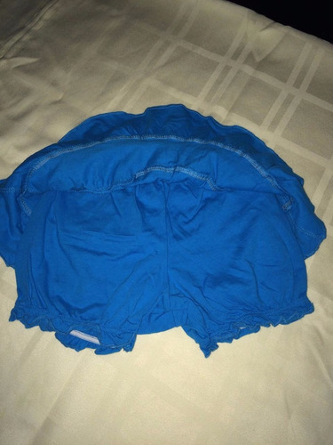 Imagen 2 de 6 de Falda Children Place Con Short Azul 6 - 9 Meses
