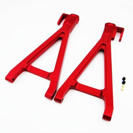 Atomik Aleación Posterior Antebrazo 1:10 Traxxas Revo Rojo