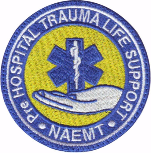 Imagen 1 de 2 de Phtls Naemt Parche Bordado Rescate Paramedico