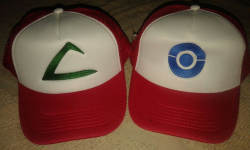 Gorra Bordada Ash Pokemon