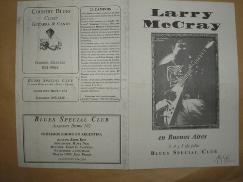 Larry Mc Cray...(guitarrista De Blues...)