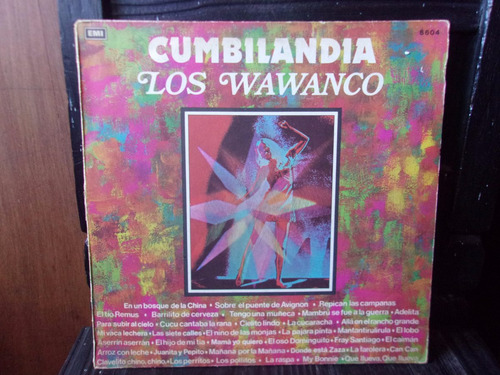 Vinilo Cumbialandia Los Wawanco