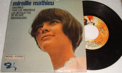 Mireille Mathieu Ensemble + 3 Simple C/tapa Frances / Kktus