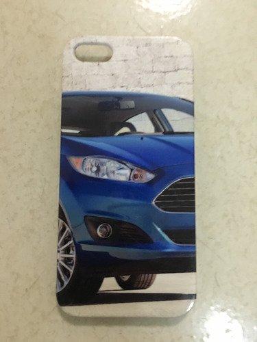 Forro / Cover iPhone 5s Diseño Ford Fiesta Titanium2014-2016
