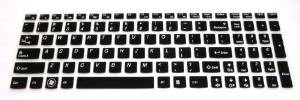 Bingobuyâ® Semi-negro Ultra Protector De Teclado Cubierta De