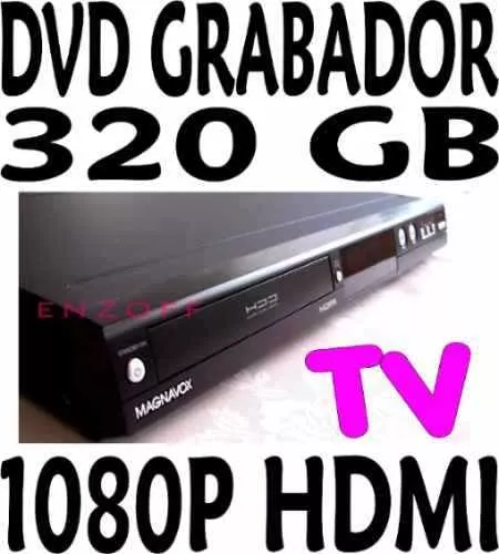 Grabador De Dvd Con Disco Duro 320gb Graba Tv Programable Hd