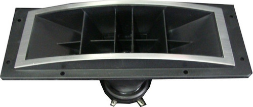 Imagen 3 de 3 de Bocina Con Driver Piezo Y Frente Acanalado 100w Con Filtro