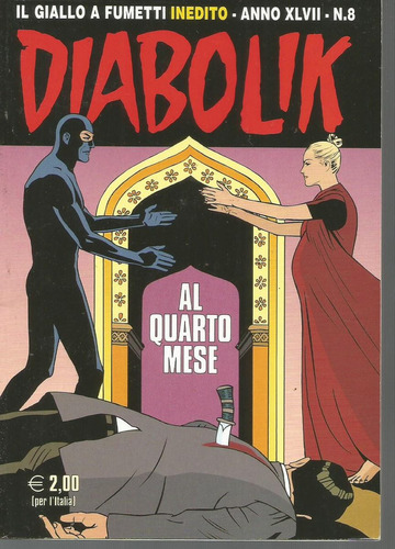 Diabolik 08 Ano 47 - Italiano - Bonellihq Cx183 M20