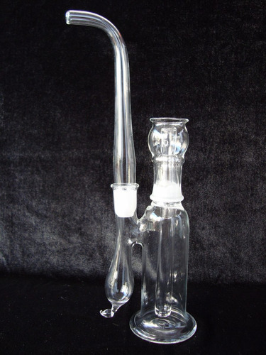 Dab Bubbler 20 Cm. P/tabaco Wax Bho Oil Aceite Bong Resina