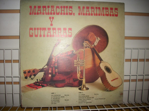 Mariachis, Marimbas Y Guitarras - Varios Lp Vinil Nacional