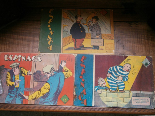 Espinaca Popeye 5 #s Comic Argentino 1944 (Usado)