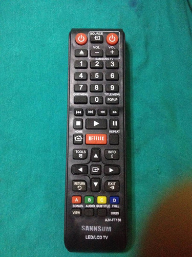 Control Remoto Genérico Para Bluray Samsung S/15