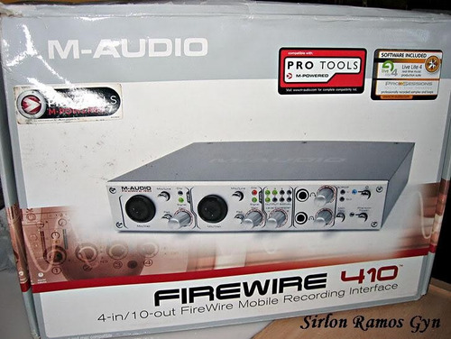 Placa Maudio 410 Firewire/ Gravações E Vs Ao Vivo. Toooop!