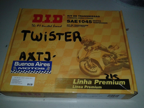 Kit Transmicion Did Brasil Honda Twister 250 Oferta