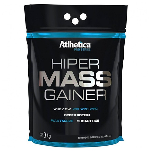 Hiper Mass Gainer - 3kg - Atlhetica Nutrition - Baunilha