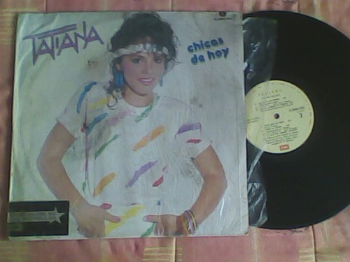 Disco Lp De Acetato Tatiana, Chicas De Hoy