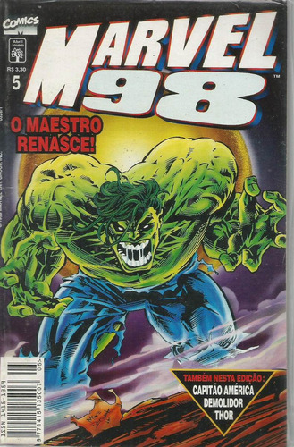 Marvel 98 Vol 05 - Abril 5 -  Bonellihq Cx06 A19