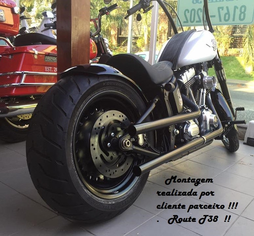 Paralama Harley Davidson Softail Fatboy 200/55 R17 Bobber