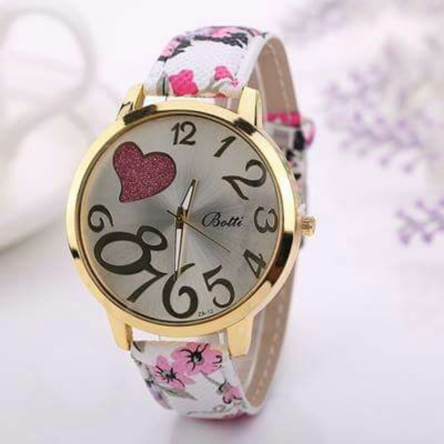 Reloj Pulsera Brazalete De Cuero Moda Para Mujer En Stock!