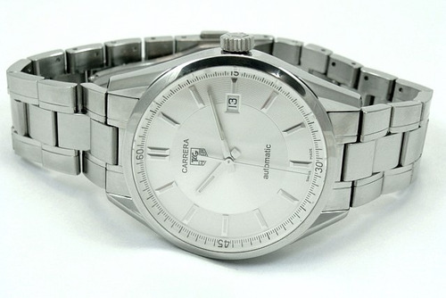 Tag Heuer Carrera Automático Calibre 5 Todo Aço Safira*!