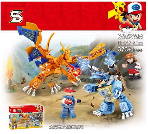 Set Lego Pokemon 373 Piezas Charizard + Bulbasaur