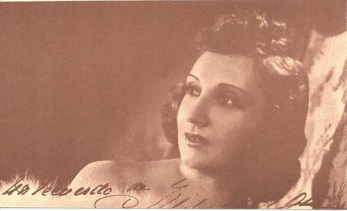 Postal De Iris Marga (asociación Argentina De Actores)