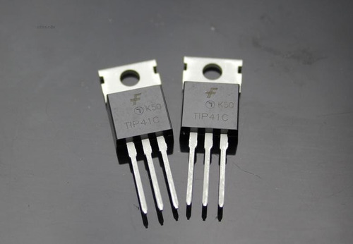 Transistor Tip41c Tip42c Tip122 Pack 10 Unida, Arduino, Pic