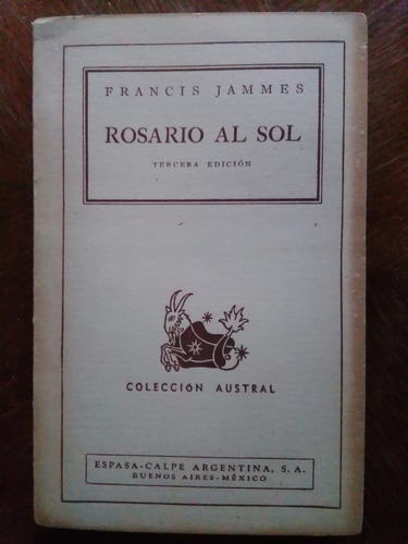 Francis Jammes - Rosario Al Sol