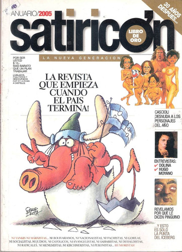 Revista Satiricon Anuario 2005 Libro De Oro