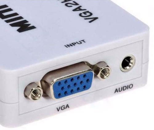 Imagen 5 de 6 de Conversor Vga A Hdmi Video + Audio