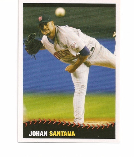 Barajita Johan Santana Album Panini (beisbol)