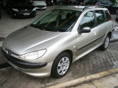 Peugeot 206 Sw 1.4 Presence Flex 2006 Prata
