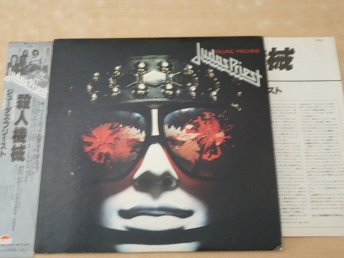 Judas Priest Killing Machine Vinilo Japonés Con Obi