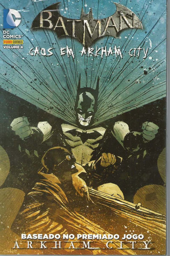 Batman Caos Em Arkham City  04 Panini 4 Bonellihq Cx150 K19