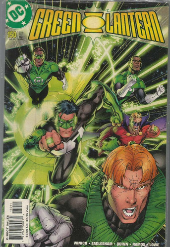 Green Lantern N° 150 - Em Inglês - Editora Dc - Formato 17 X 26 - Capa Mole - 2002 - Bonellihq Cx02 Abr24