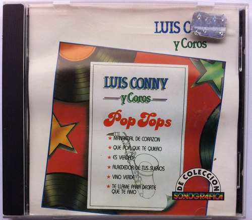 Luis Conny Y Coros. Pop Tops. Cd Original, Excelente Estado