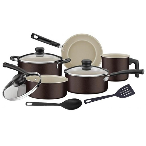 Bateria De Cocina Antiadherente Tramontina Versalhes 7 Pzas