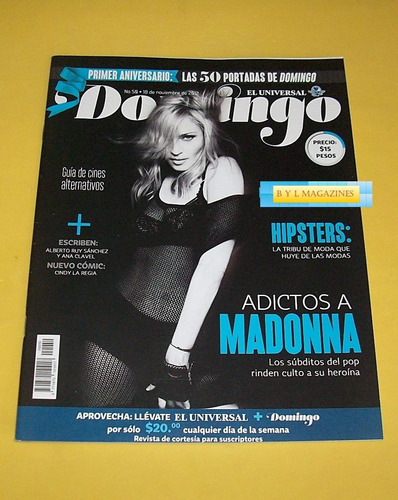 Madonna Revista Domingo 2012