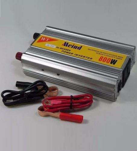 Inversor Conversor Corriente Auto De 800 Watts 12 A 220v