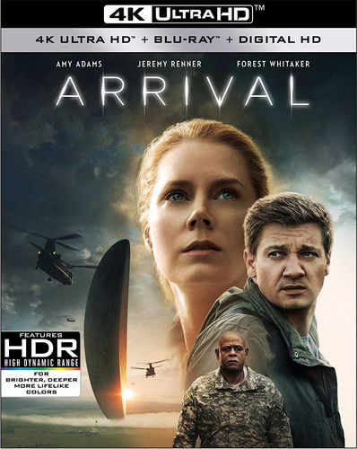 4k Ultra Hd + Blu-ray Arrival / La Llegada (2016)