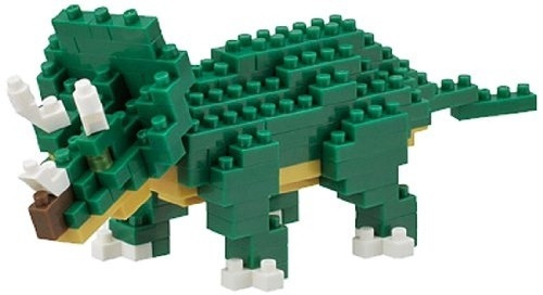 Nanoblock Triceratops Dinosaurio Nuevo Original Mini Bloques