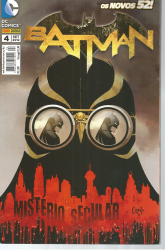 Batman N° 04 2ª Serie - Mistério Secular - 68 Páginas Em Português - Editora Panini - Formato 17 X 26 - Capa Mole - 2012 - Bonellihq 4 Cx442 H18