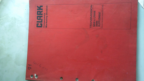 Manual De Transmisión Clarck Model 28000