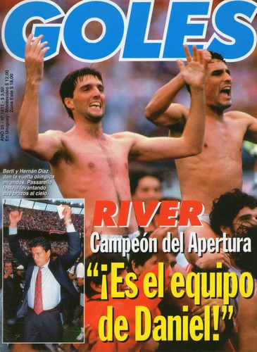 Revista Goles Nro. 1811 * 22-3-1994 * River Plate Campeon