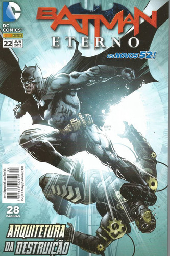 Batman Eterno 22 Novos 52 Panini - Bonellihq Cx260 R20